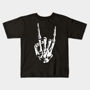 Skeletal horns Kids T-Shirt